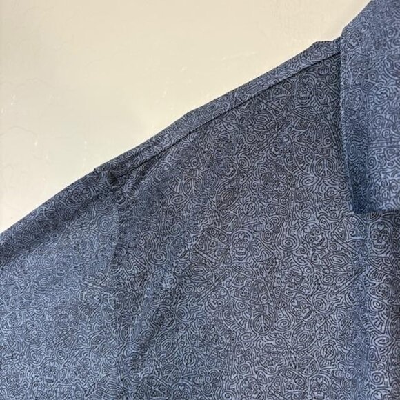 Peter Millar Polo Shirt Mens Large Blue Summer Comfort Golf Performance Stretch - Picture 2 of 7